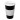 Americano® 350 ml Isolierbecher mit Schutzring. schwarz, weiss