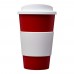 Americano® 350 ml insulated tumbler with grip. Red, White