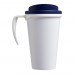 Americano® grande 350 ml geïsoleerde beker. Wit, Blauw