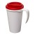 Americano® Grande 350 ml insulated mug. White, Red