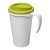 Americano® Grande 350 ml insulated mug. White, Lime