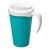 Americano® Grande 350 ml insulated mug. Aqua blue, White