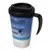 Brite-Americano® grande 350 ml insulated mug, Black