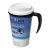 Brite Americano® grande 350 ml geïsoleerde beker. Zwart, Wit