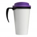 Brite Americano® grande 350 ml geïsoleerde beker. Zwart, Paars