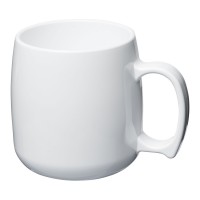 Classic 300 ml kunststof mok, Wit