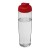 H2O Active® Tempo 700 ml flip lid sport bottle. Transparent, Red