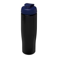 H2O Active® Tempo 700 ml flip lid sport bottle. Black, Blue