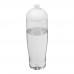 H2O Active® Tempo 700 ml dome lid sport bottle. Transparent, White