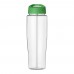 H2O Active® Tempo 700 ml sportfles met fliptuitdeksel. Transparent, Groen