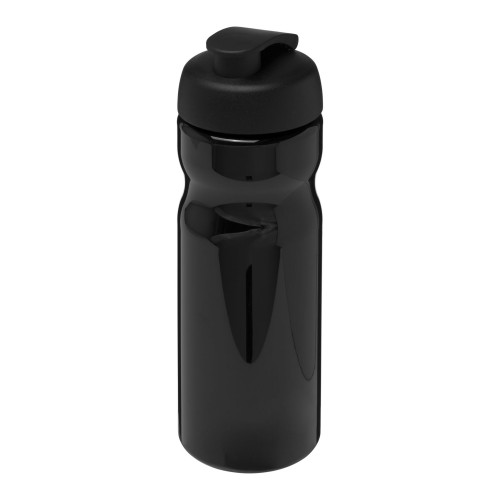 H2O Active® Base 650 ml Sportflasche mit Klappdeckel, schwarz