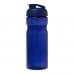 H2O Active® Base 650 ml Sportflasche mit Klappdeckel, blau