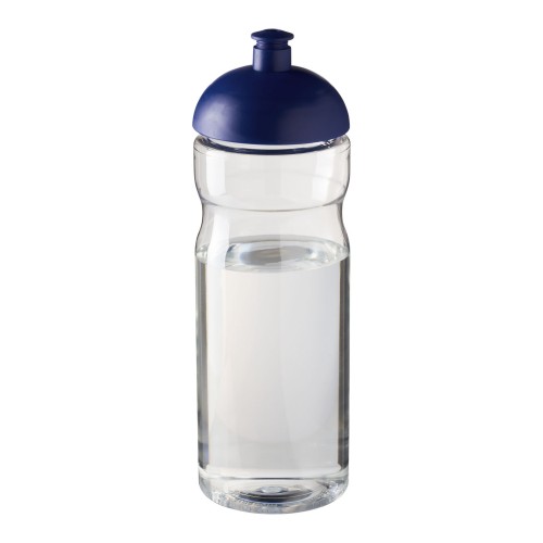 H2O Active® Base 650 ml Sportflasche mit Stülpdeckel. transparent, blau