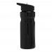 H2O Active® Base 650 ml Sportflasche mit Ausgussdeckel, schwarz