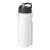 H2O Active® Base 650 ml bidon met fliptuitdeksel. Wit, Zwart
