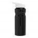 H2O Active® Base 650 ml bidon met fliptuitdeksel. Zwart, Wit