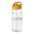 H2O Active® Base 650 ml bidon met fliptuitdeksel. Transparent, Oranje