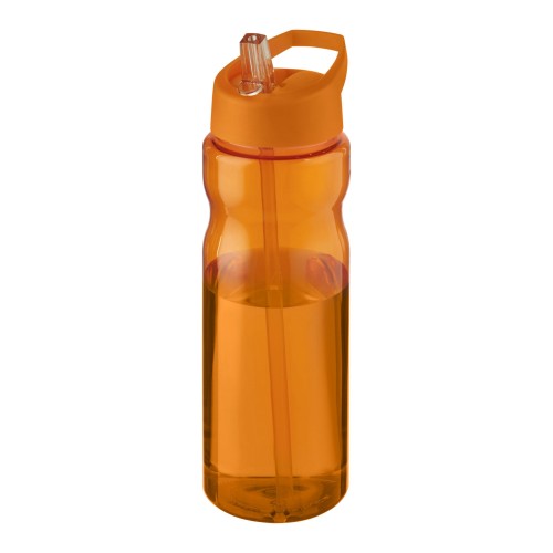 H2O Active® Base 650 ml Sportflasche mit Ausgussdeckel. orange, orange