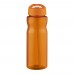 H2O Active® Base 650 ml Sportflasche mit Ausgussdeckel. orange, orange