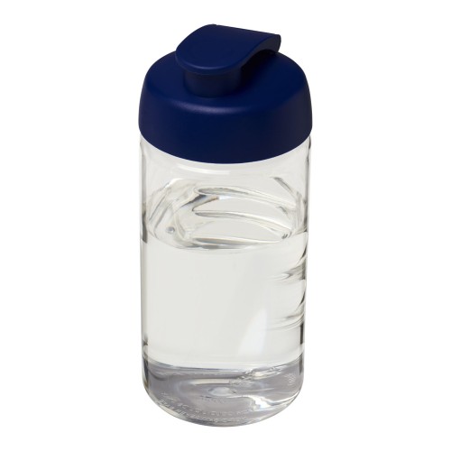 H2O Active® Bop 500 ml flip lid sport bottle. Transparent, Blue