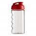 H2O Active® Bop 500 ml flip lid sport bottle. Transparent, Red