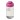 H2O Active® Bop 500 ml sportfles met flipcapdeksel. Transparent, Roze