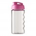 H2O Active® Bop 500 ml Sportflasche mit Klappdeckel. transparent, rosa
