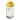 H2O Active® Bop 500 ml sportfles met flipcapdeksel. Transparent, Geel