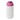 Baseline® Plus 500 ml sportfles met flipcapdeksel. Wit, Roze