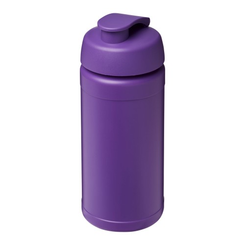 Baseline® Plus 500 ml Sportflasche mit Klappdeckel, lila