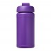 Baseline® Plus 500 ml Sportflasche mit Klappdeckel, lila