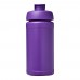 Baseline® Plus 500 ml Sportflasche mit Klappdeckel, lila