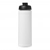 Baseline® Plus 750 ml flip lid sport bottle. White, Black Baseline® Plus 750 ml flip lid sport bottle. White, Black