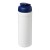 Baseline® Plus 750 ml flip lid sport bottle. White, Blue