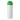 Baseline® Plus 750 ml sportfles met flipcapdeksel. Wit, Groen