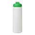 Baseline® Plus 750 ml Flasche mit Klappdeckel. weiss, grün