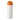 Baseline® Plus 750 ml sportfles met flipcapdeksel. Wit, Oranje