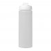 Baseline® Plus 750 ml Flasche mit Klappdeckel. transparent, weiss