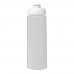 Baseline® Plus 750 ml Flasche mit Klappdeckel. transparent, weiss