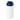 Baseline® Plus grip 500 ml sportfles met flipcapdeksel. Wit, Blauw