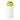 Baseline® Plus grip 500 ml sportfles met flipcapdeksel. Wit, Lime
