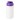 Baseline® Plus grip 500 ml sportfles met flipcapdeksel. Wit, Paars
