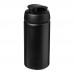 Baseline® Plus grip 500 ml sportfles met flipcapdeksel, Zwart Baseline® Plus grip 500 ml sportfles met flipcapdeksel, Zwart