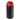 Baseline® Plus grip 500 ml sportfles met flipcapdeksel. Zwart, Rood