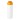 Baseline® Plus grip 750 ml sportfles met flipcapdeksel. Wit, Oranje