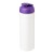 Baseline® Plus grip 750 ml sportfles met flipcapdeksel. Wit, Paars