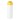 Baseline® Plus grip 750 ml sportfles met flipcapdeksel. Wit, Geel