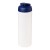 Baseline® Plus grip 750 ml sportfles met flipcapdeksel. Transparent, Blauw