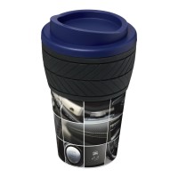 Brite Americano® tyre 350 ml geïsoleerde beker, Blauw