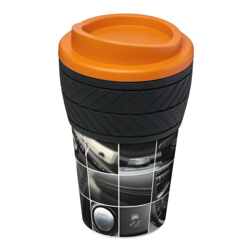 Brite Americano® tyre 350 ml geïsoleerde beker, Oranje